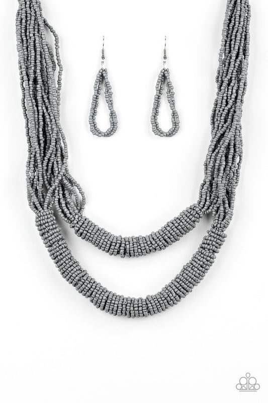 Right As Rainforest - Silver - Paparazzi Necklace