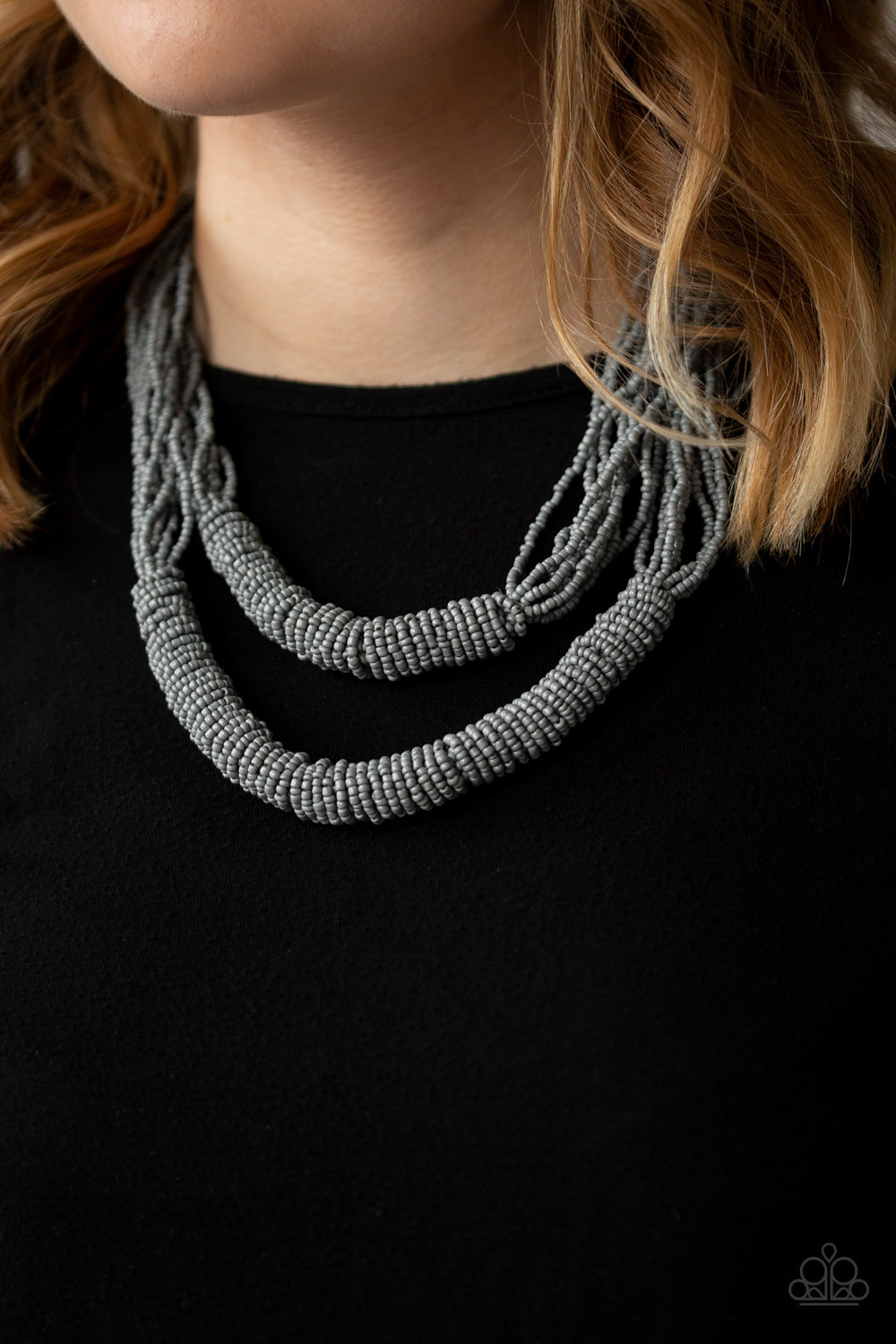 Right As Rainforest - Silver - Paparazzi Necklace