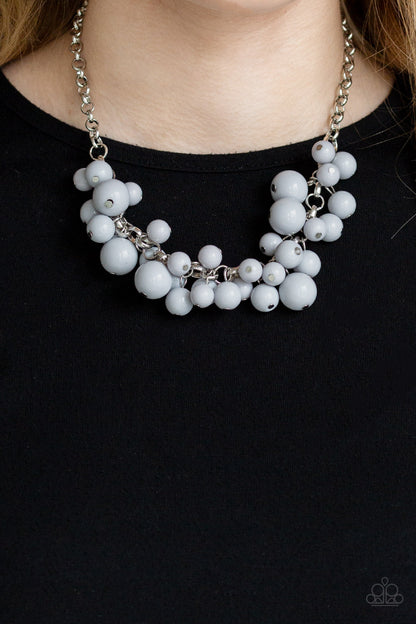 Walk This Broadway - Silver - Paparazzi Necklace
