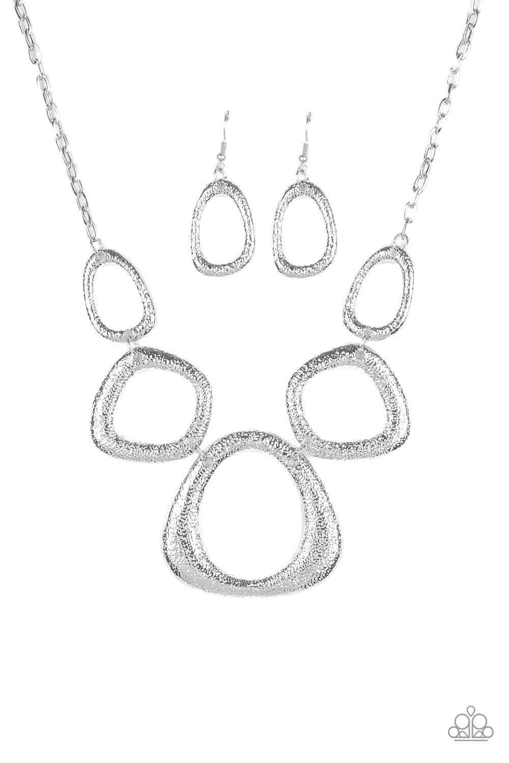 Backstreet Bandit - Silver - Paparazzi Necklace