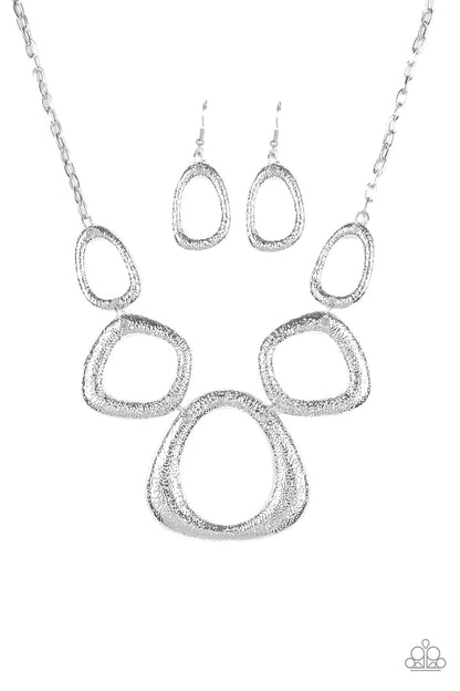Backstreet Bandit - Silver - Paparazzi Necklace