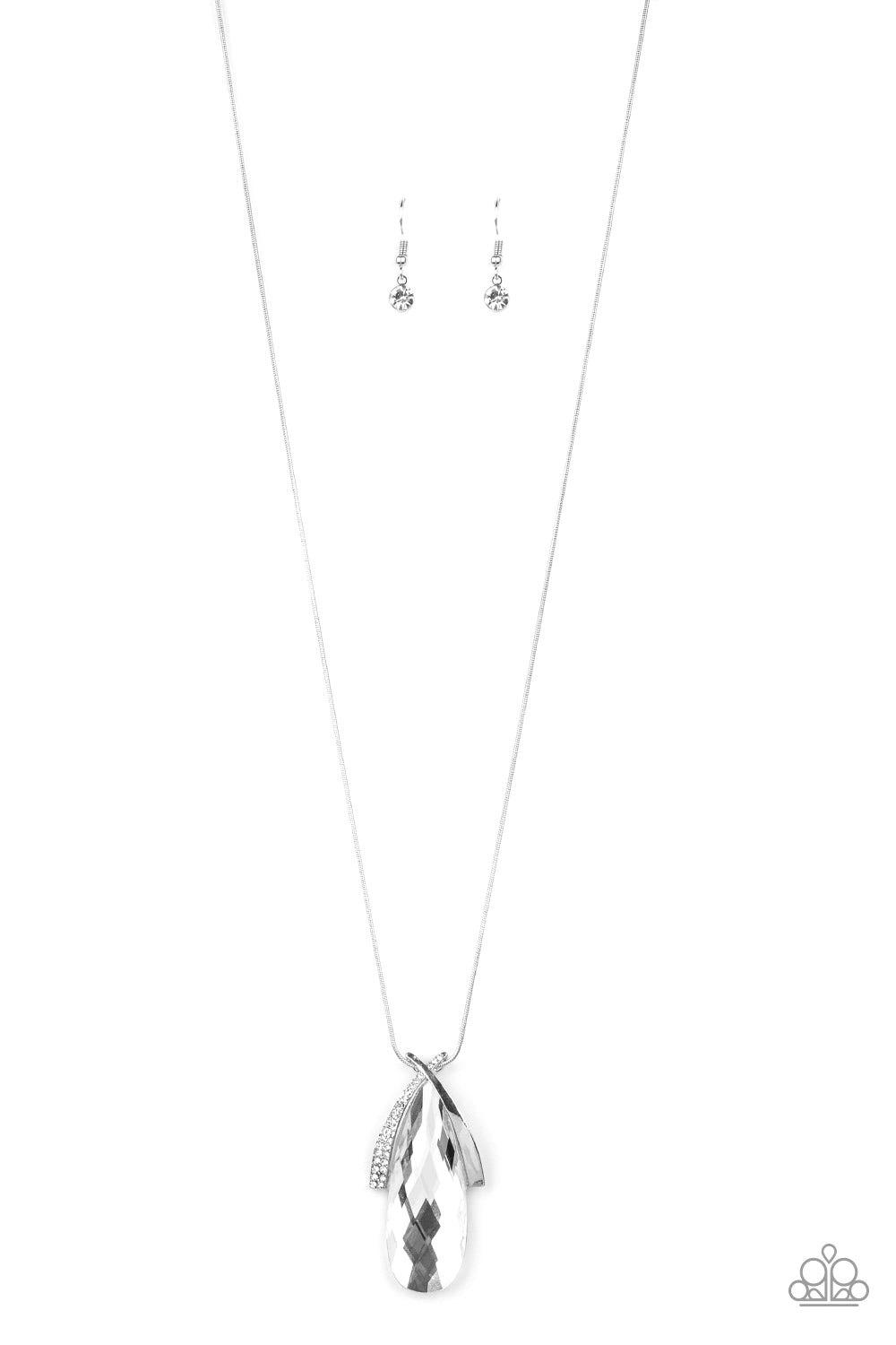 Stellar Sophistication - White - Paparazzi Necklace