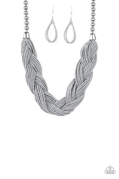 The Great Outback - Silver - Paparazzi Necklace