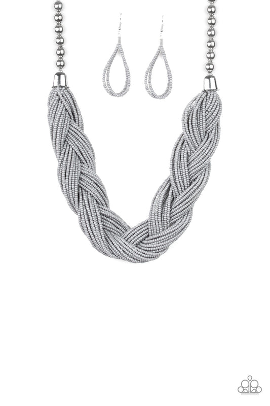 The Great Outback - Silver - Paparazzi Necklace