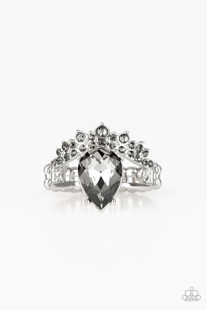 If The Crown Fits - Silver - Paparazzi  Ring