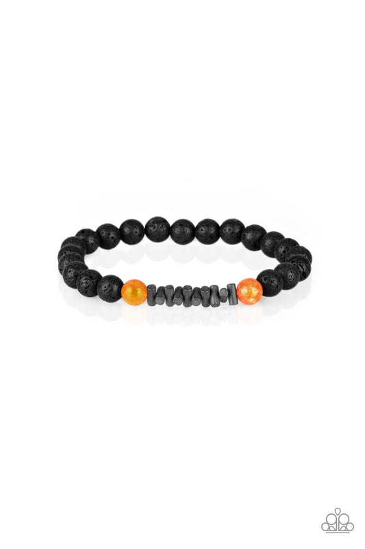 Courage - Orange - Paparazzi Bracelet