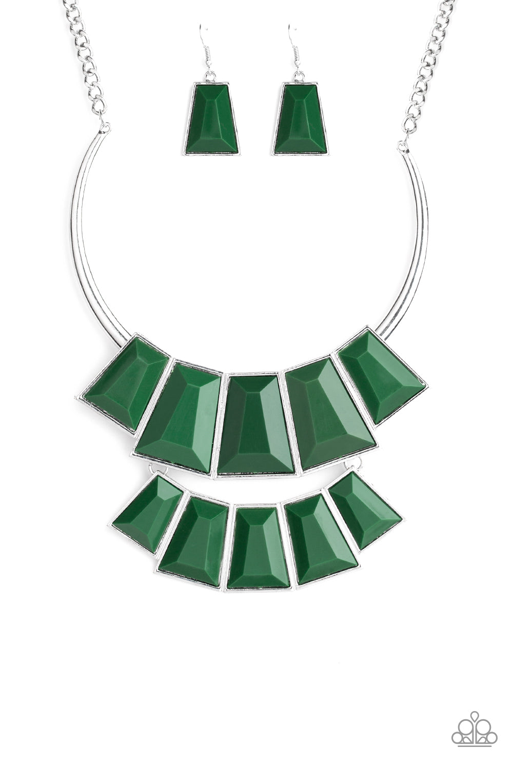 Lions, TIigress, and Bears - Green - Paparazzi Necklace