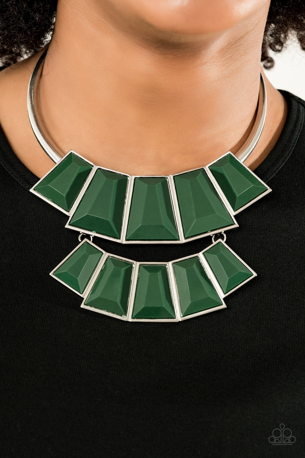 Lions, TIigress, and Bears - Green - Paparazzi Necklace
