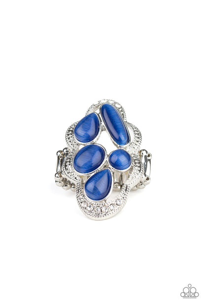 Cherished Collection - Blue - Paparazzi Ring