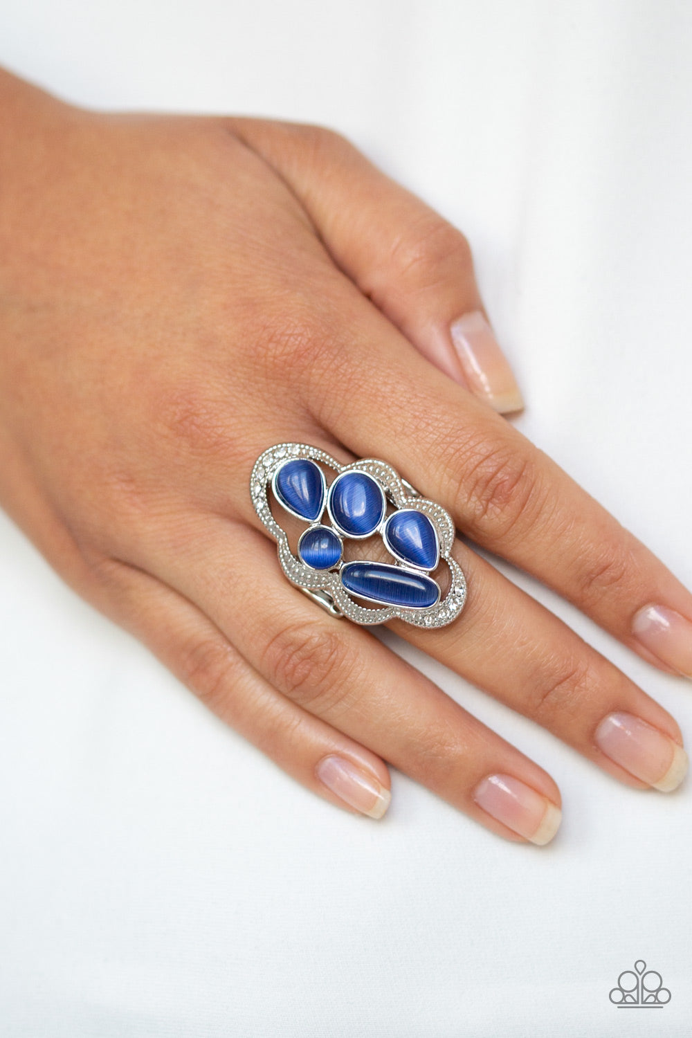Cherished Collection - Blue - Paparazzi Ring