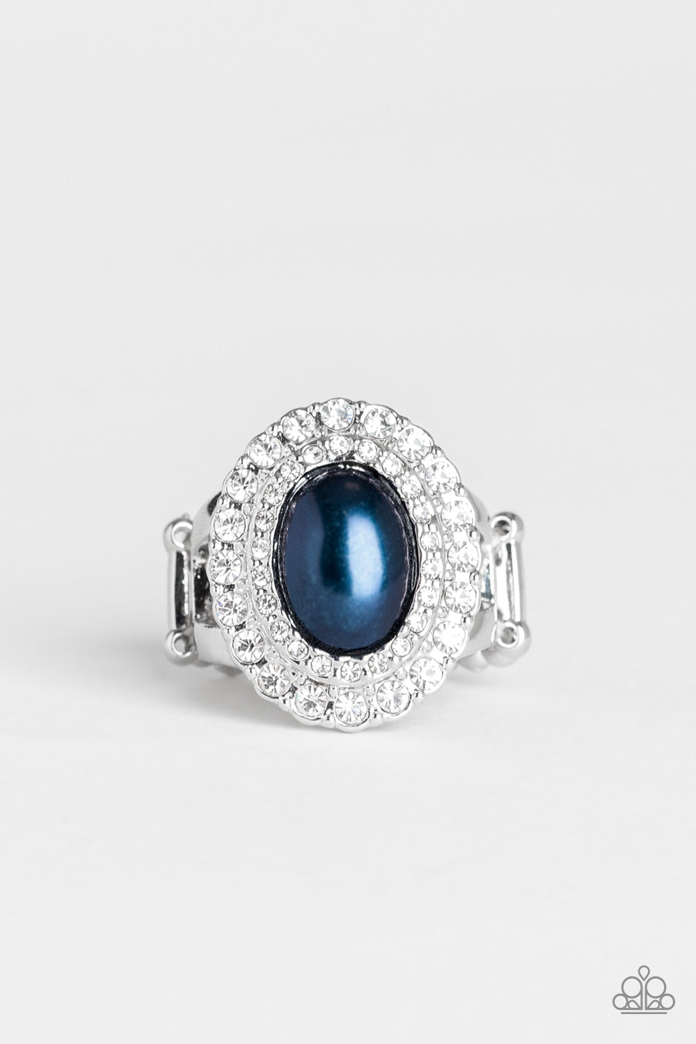 Sprinkle On The Shimmer - Blue - Paparazzi Ring
