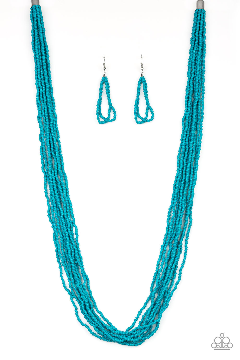 Congo Colada - Blue - Paparazzi Necklace