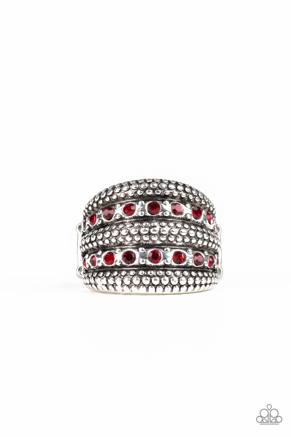 Girl Fight - Red - Paparazzi Ring