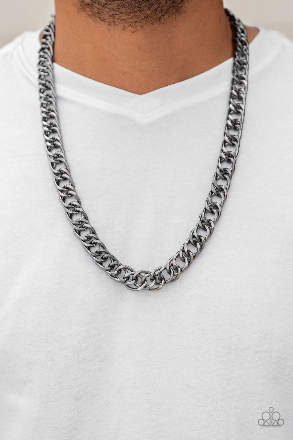 Omega - Black - Paparazzi Necklace
