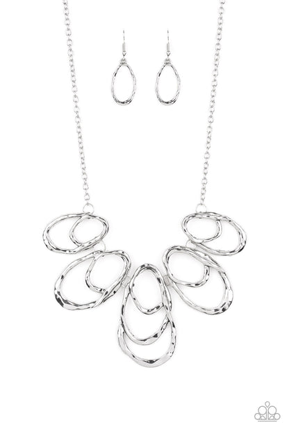 Terra Storm - Silver - Paparazzi Necklace