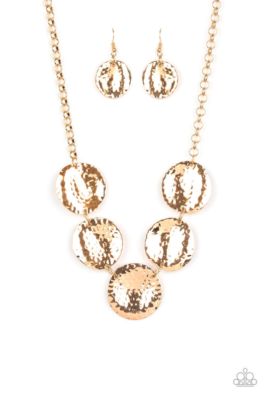 First Impressions - Gold - Paparazzi  Necklace