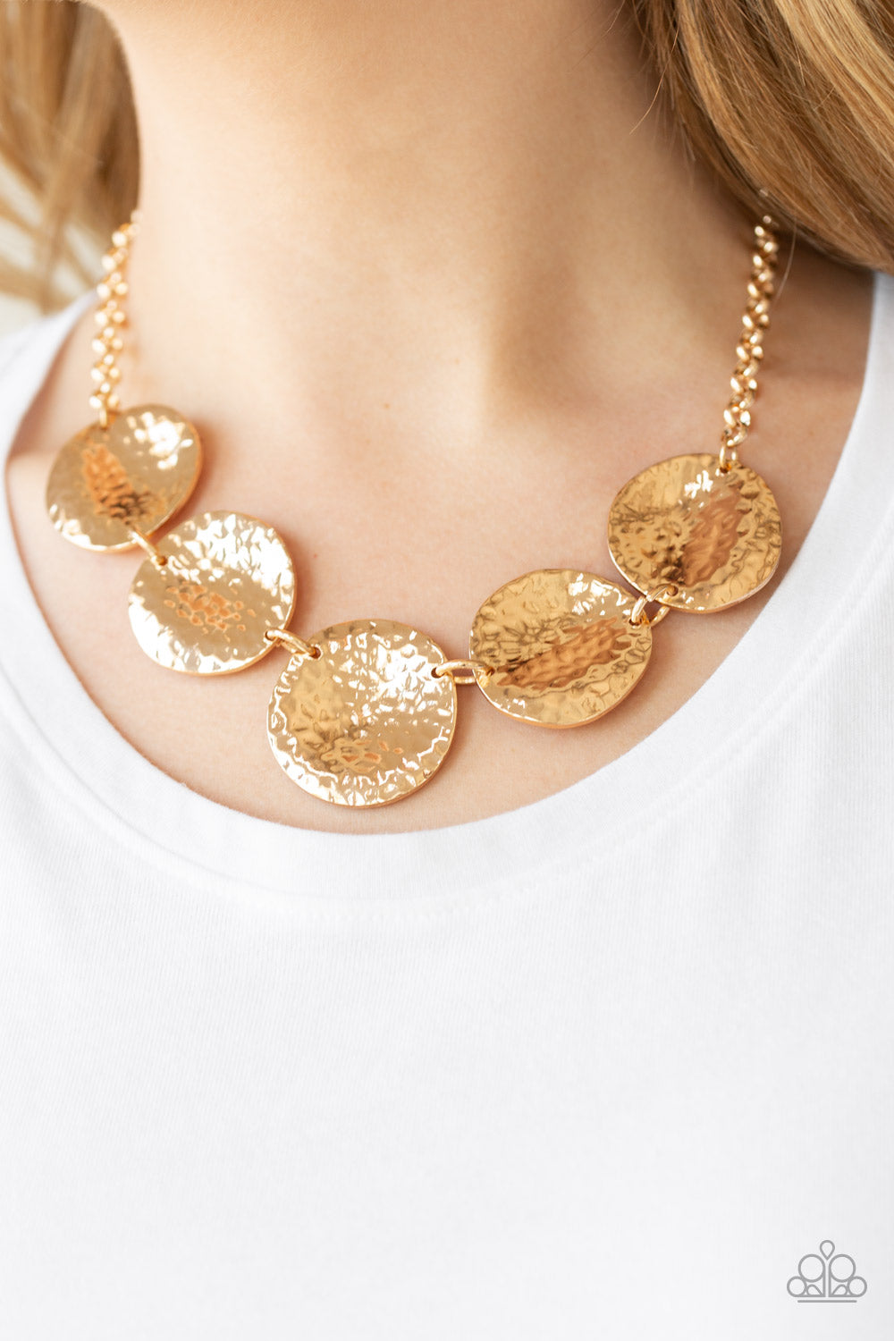 First Impressions - Gold - Paparazzi  Necklace