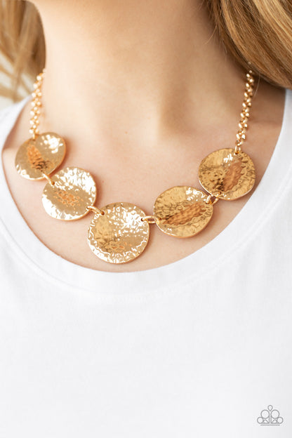 First Impressions - Gold - Paparazzi  Necklace
