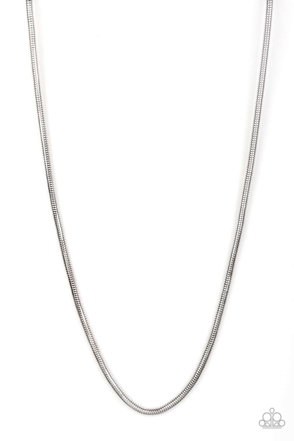 Victory Lap - Silver - Paparazzi Necklace and Winning Silver Paparazzi Bracelet