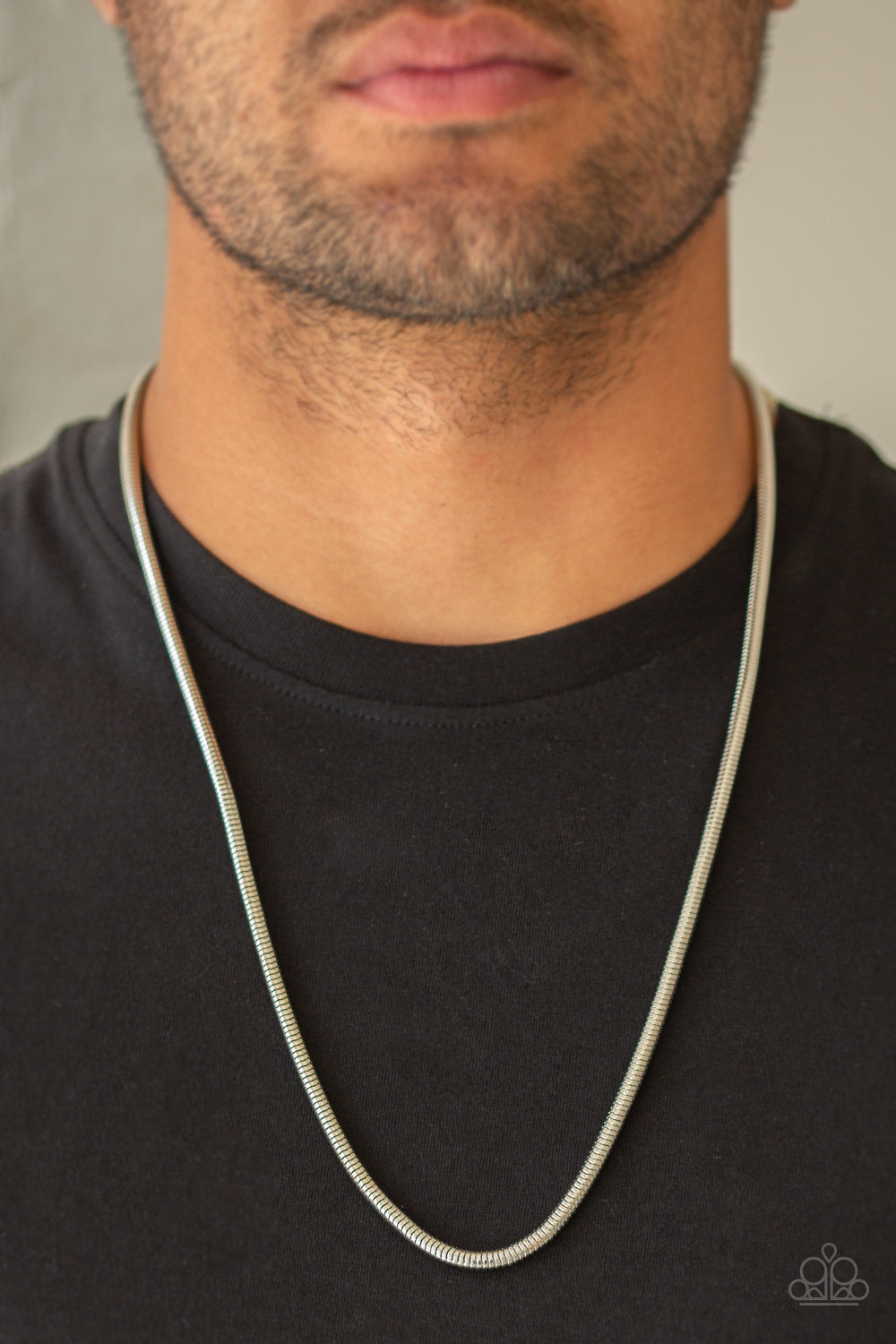 Victory Lap - Silver - Paparazzi Necklace and Winning Silver Paparazzi Bracelet