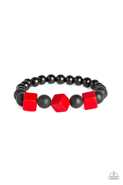 Purpose - Red - Paparazzi Bracelet