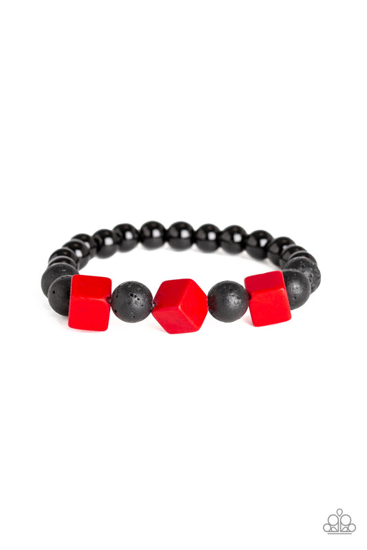 Purpose - Red - Paparazzi Bracelet