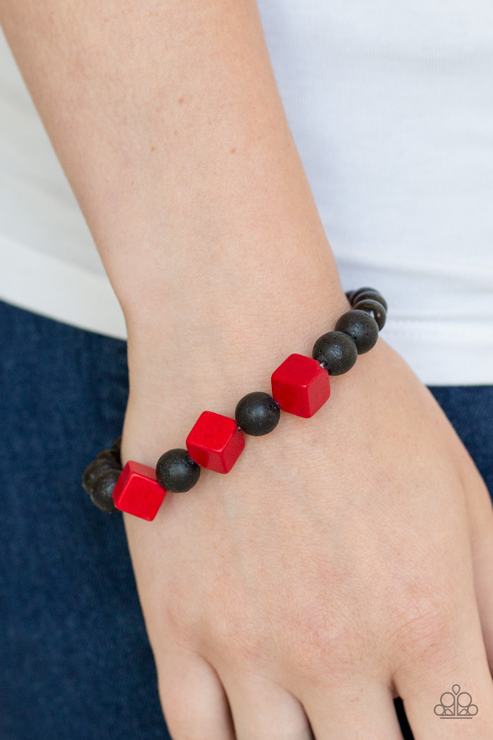 Purpose - Red - Paparazzi Bracelet