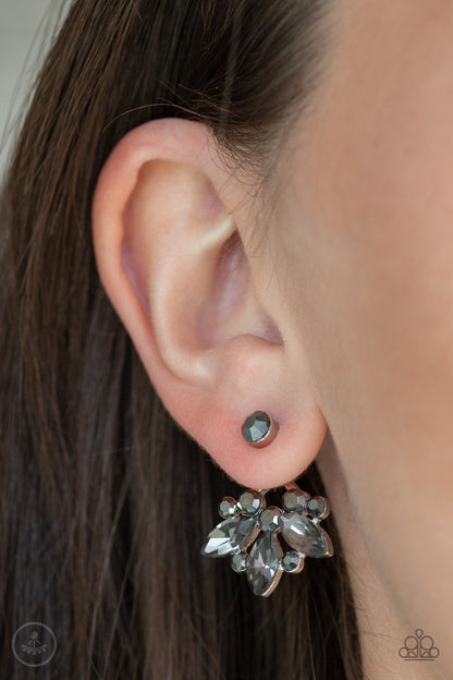 Crystal Constellations - Silver Post Earrings