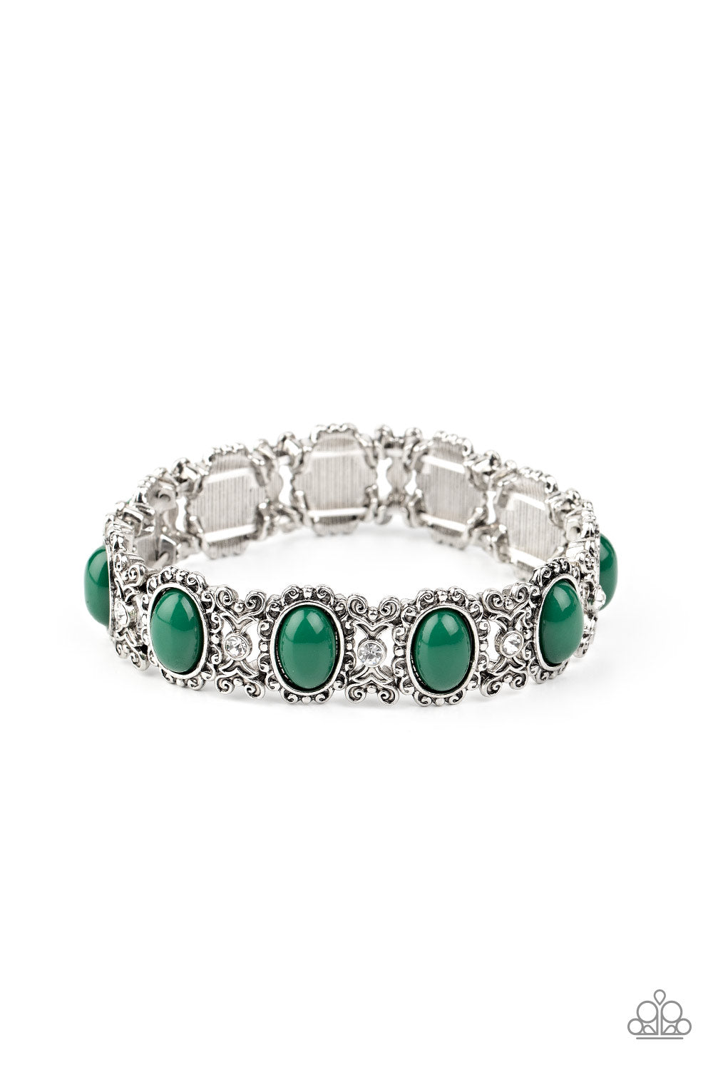 A Piece of Cake - Green - Paparazzi Bracelet