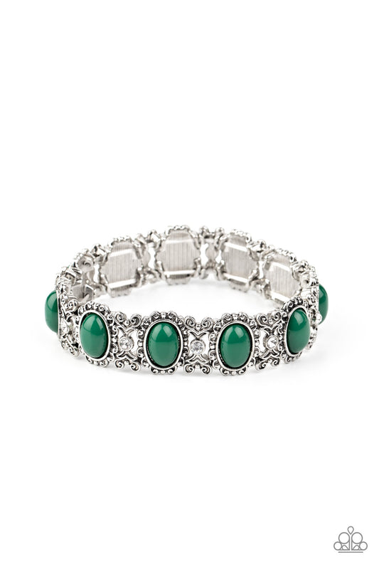 A Piece of Cake - Green - Paparazzi Bracelet