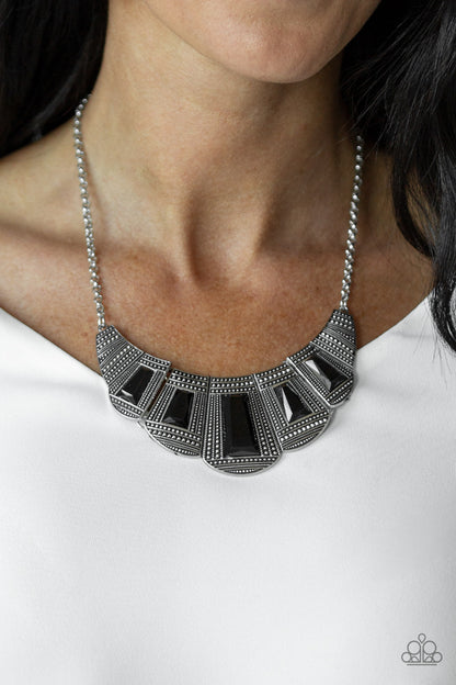 Lion Den - Black - Paparazzi Necklace