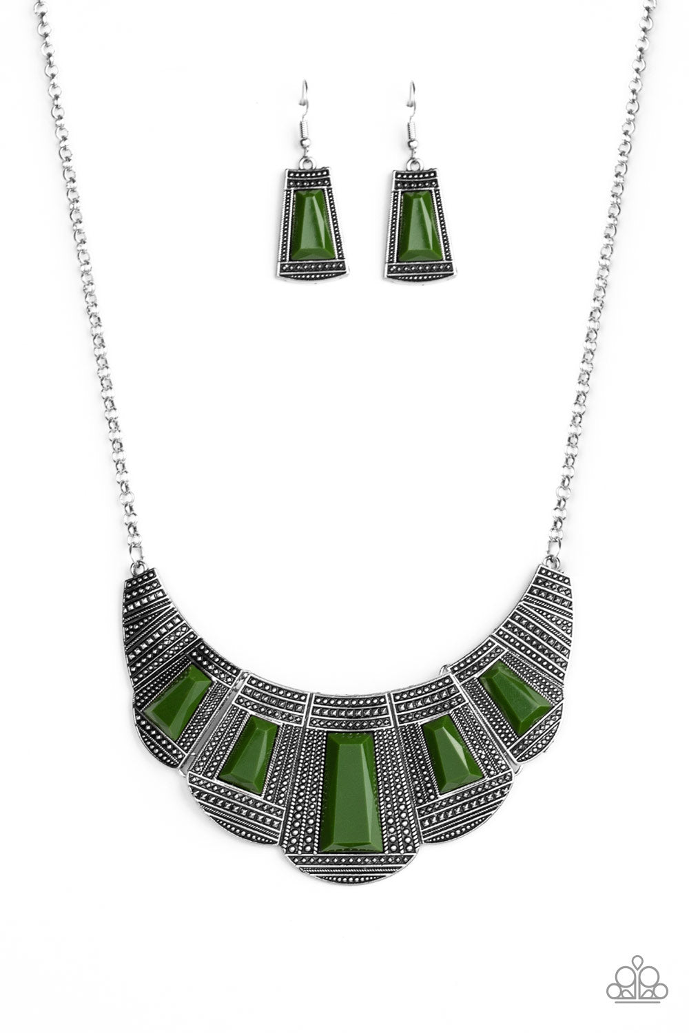 Lion Den - Green - Paparazzi Necklace