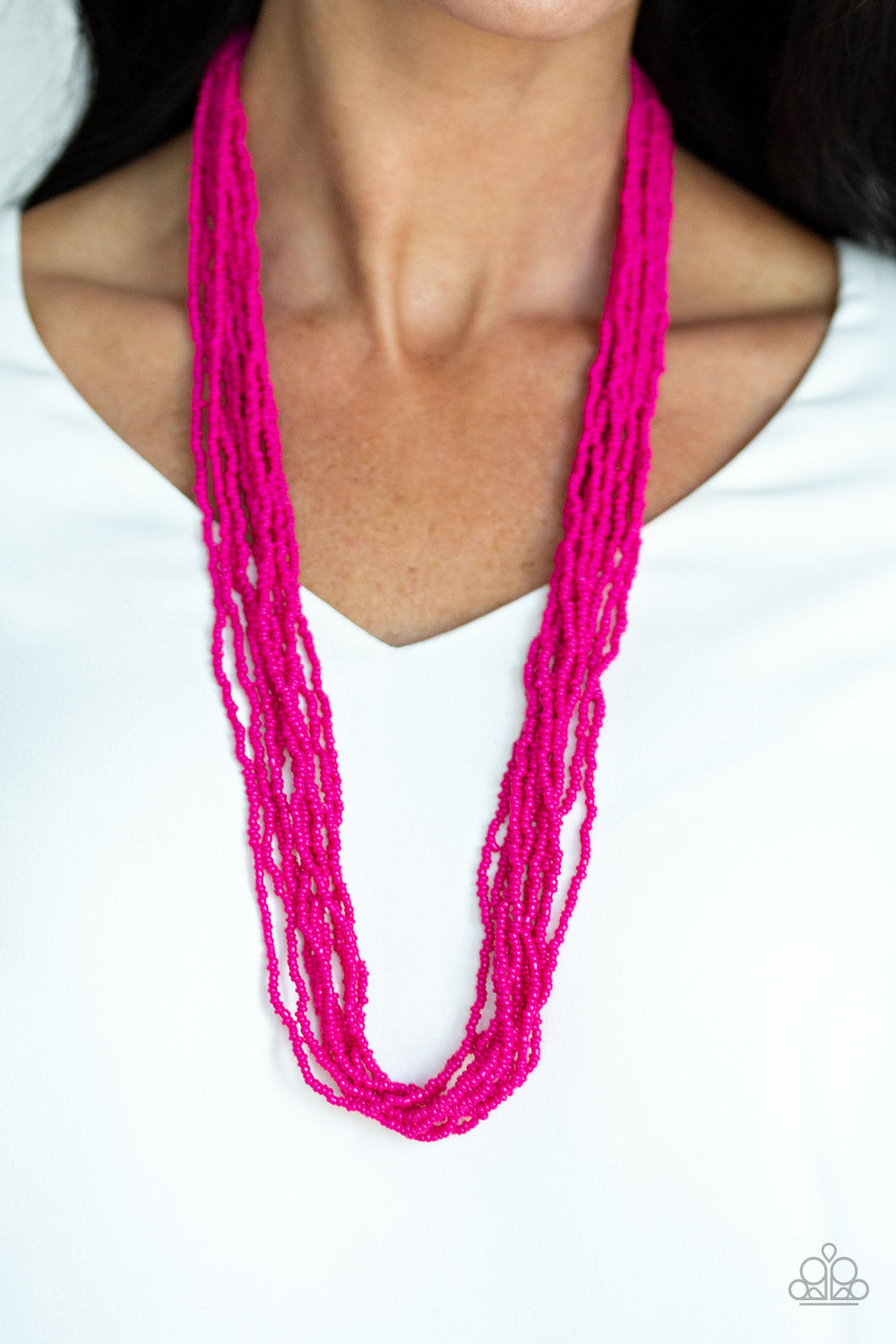 Congo Colada - Pink - Paparazzi Necklace