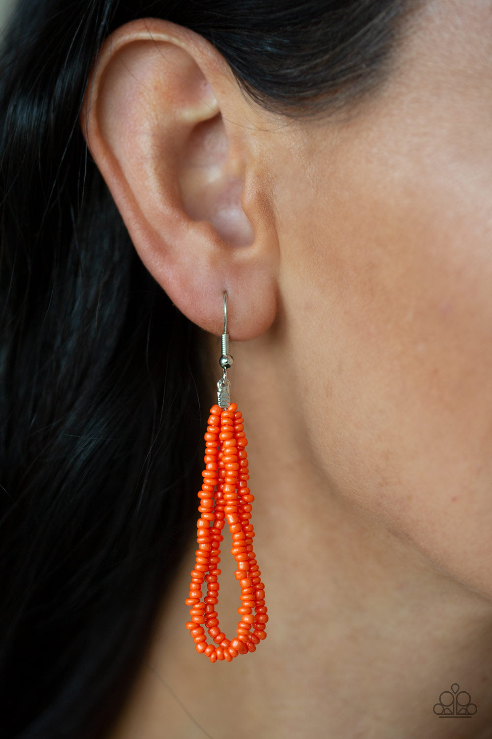 Congo Colada - Orange - Paparazzi Necklace