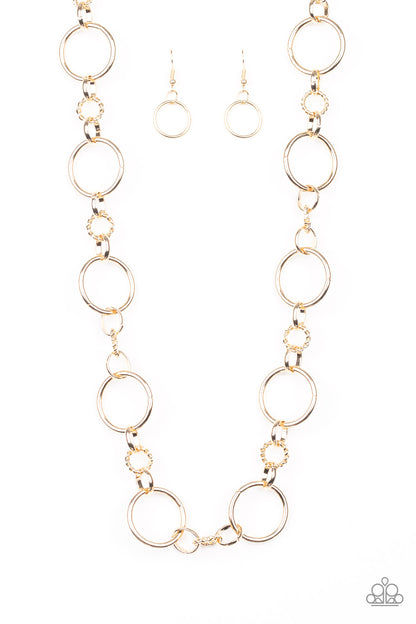 Classic Combo - Gold - Paparazzi Necklace