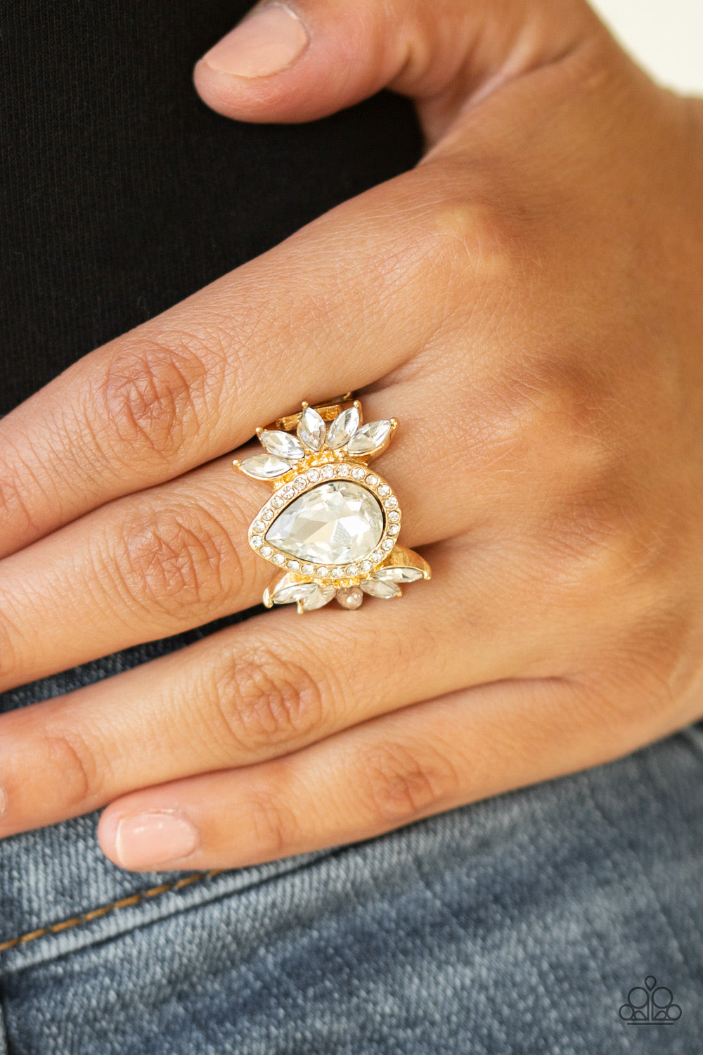 Really Regal - Gold - Paparazzi Ring