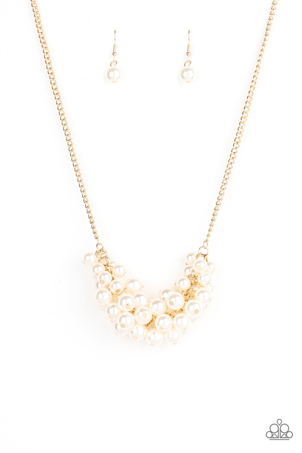Grandiose Glimmer - Gold - Paparazzi Necklace