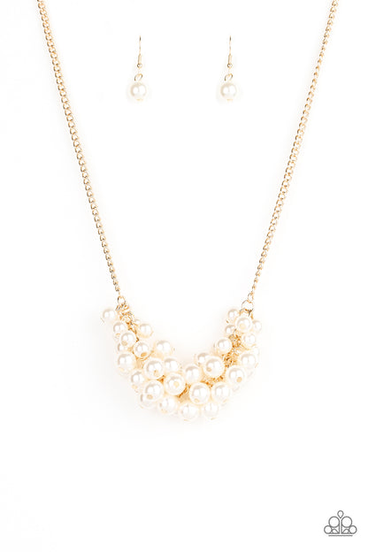 Grandiose Glimmer - Gold - Paparazzi Necklace