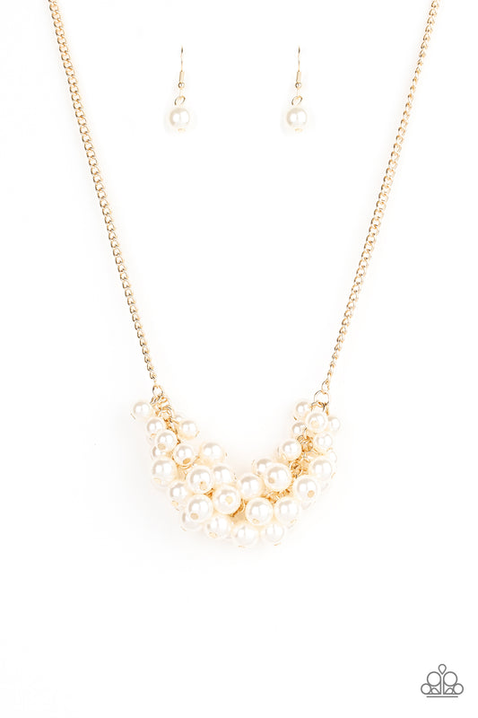 Grandiose Glimmer - Gold - Paparazzi Necklace