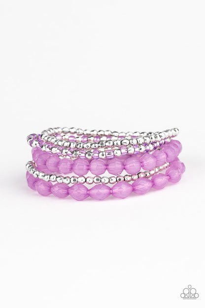 Sugary Sweet - Purple - Paparazzi Bracelet