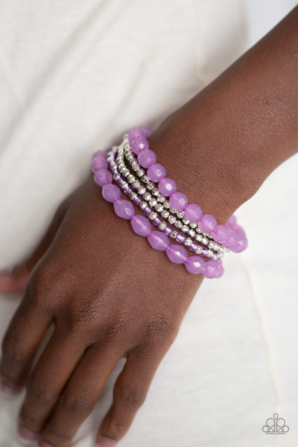 Sugary Sweet - Purple - Paparazzi Bracelet