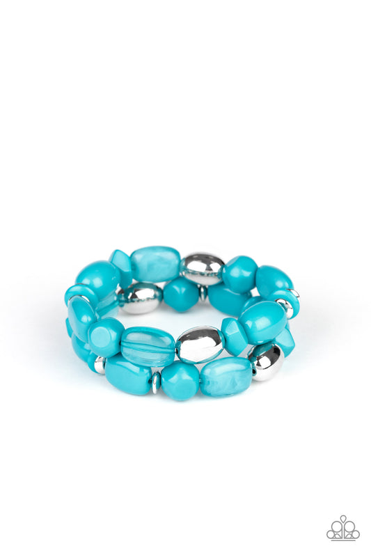 Fruity Flavor - Blue - Paparazzi Bracelet