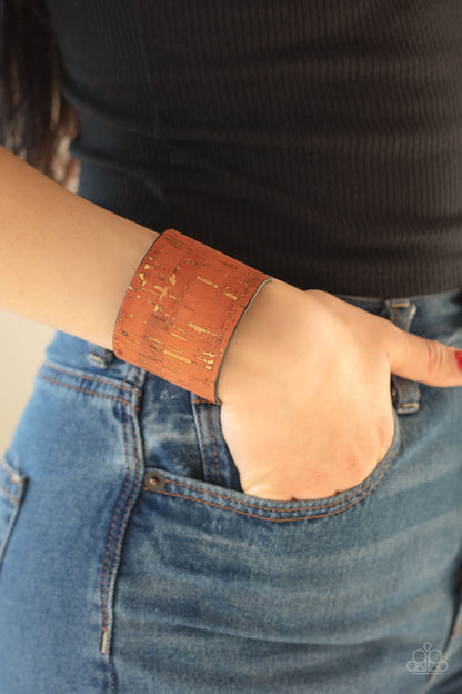 Up To Scratch - Orange - Paparazzi Bracelet