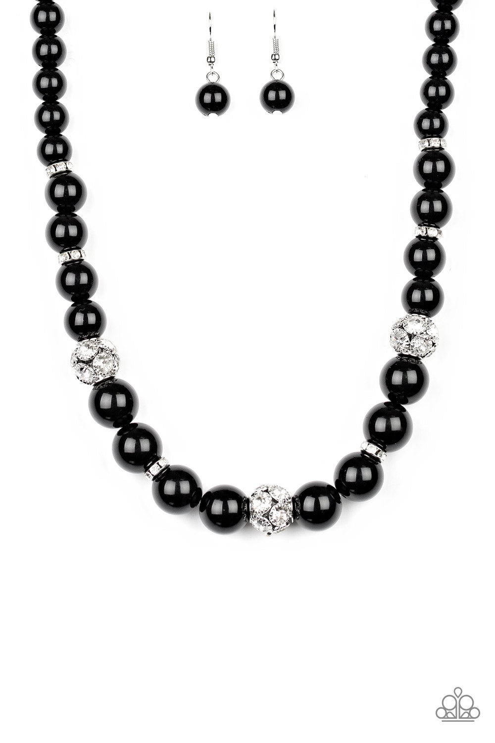 Rich Girl Refinement - Black - Paparazzi Necklace