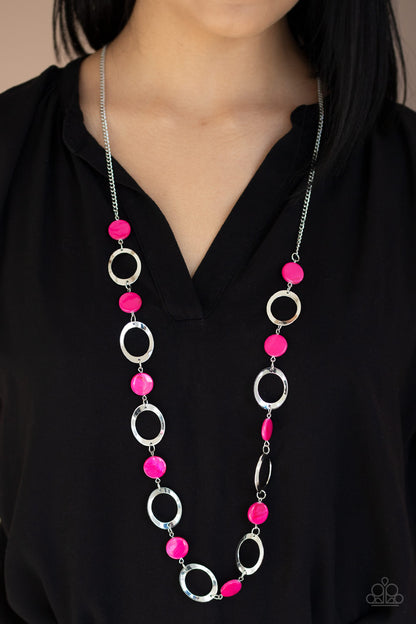 Shell Your Soul - Pink - Paparazzi Necklace
