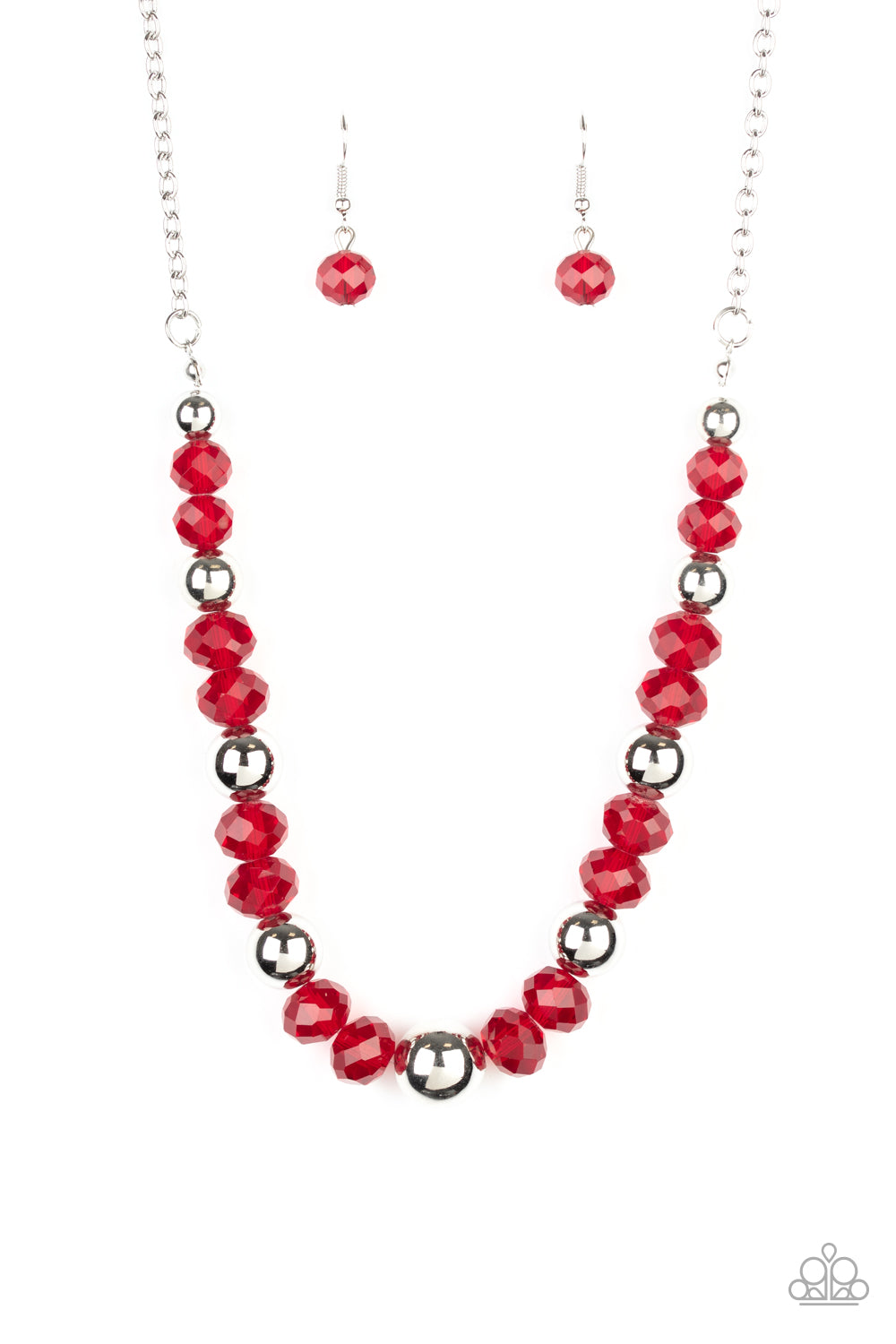 Jewel Jam - Red Paparazzi Necklace