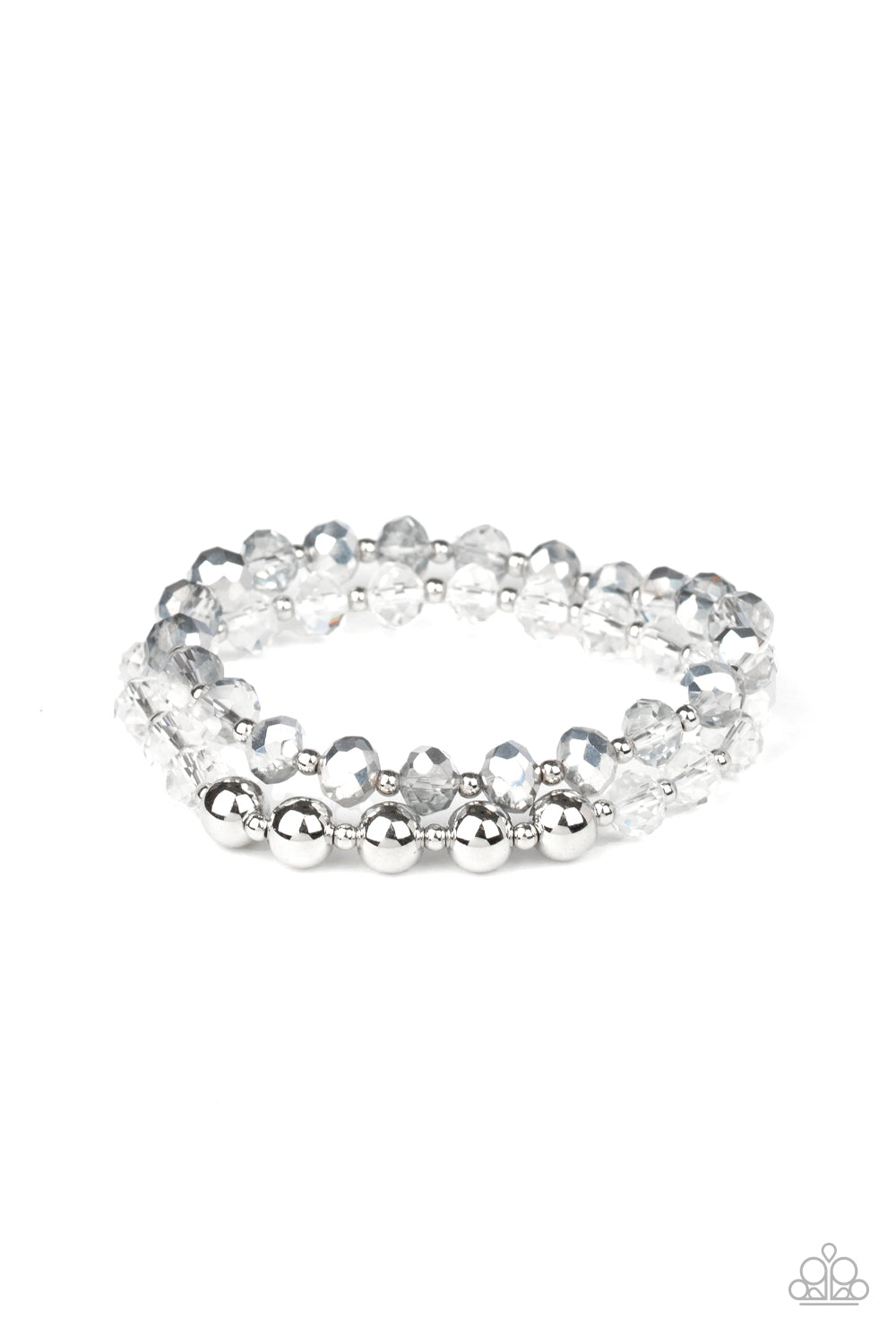 Millennial Grandeur - White - Paparazzi Bracelet