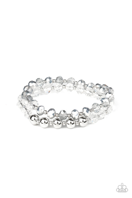 Millennial Grandeur - White - Paparazzi Bracelet