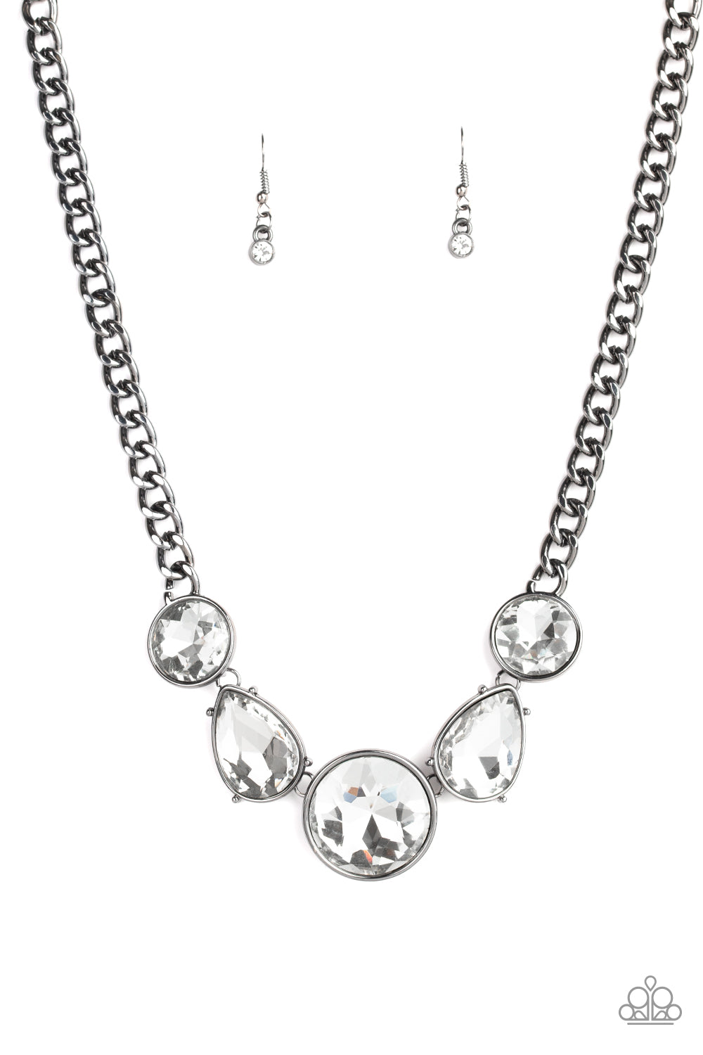 All The World's My Stage - Black Paparazzi Necklace