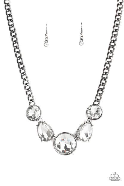 All The World's My Stage - Black Paparazzi Necklace
